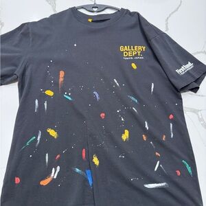 Gallery Dept Charcoal Tee with Tag Detail